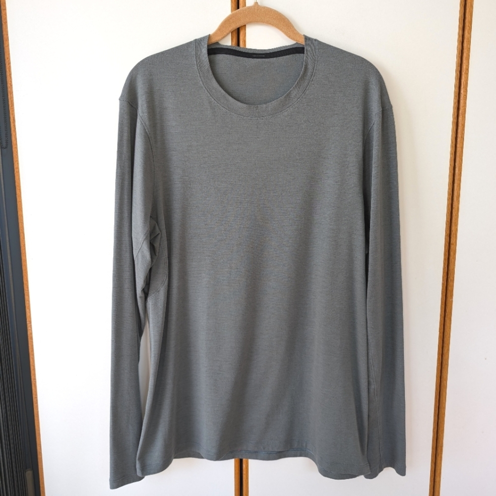 Lululemon Somatic Aero Long Sleeve Mystic Green L